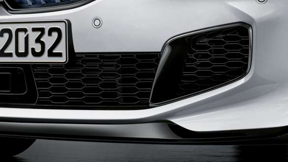 Divisor frontal de carbono M Performance. BMW Serie 1, M Performance Design, divisor frontal de carbono.